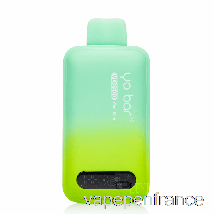 Yo Bar Vd8500 Stylo Vape Jetable à La Menthe Fraîche